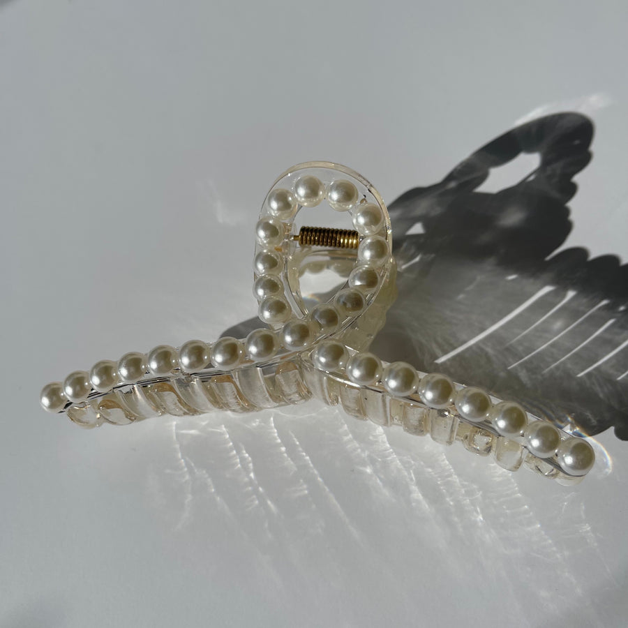 PEARL CLEAR CLAWCLIP